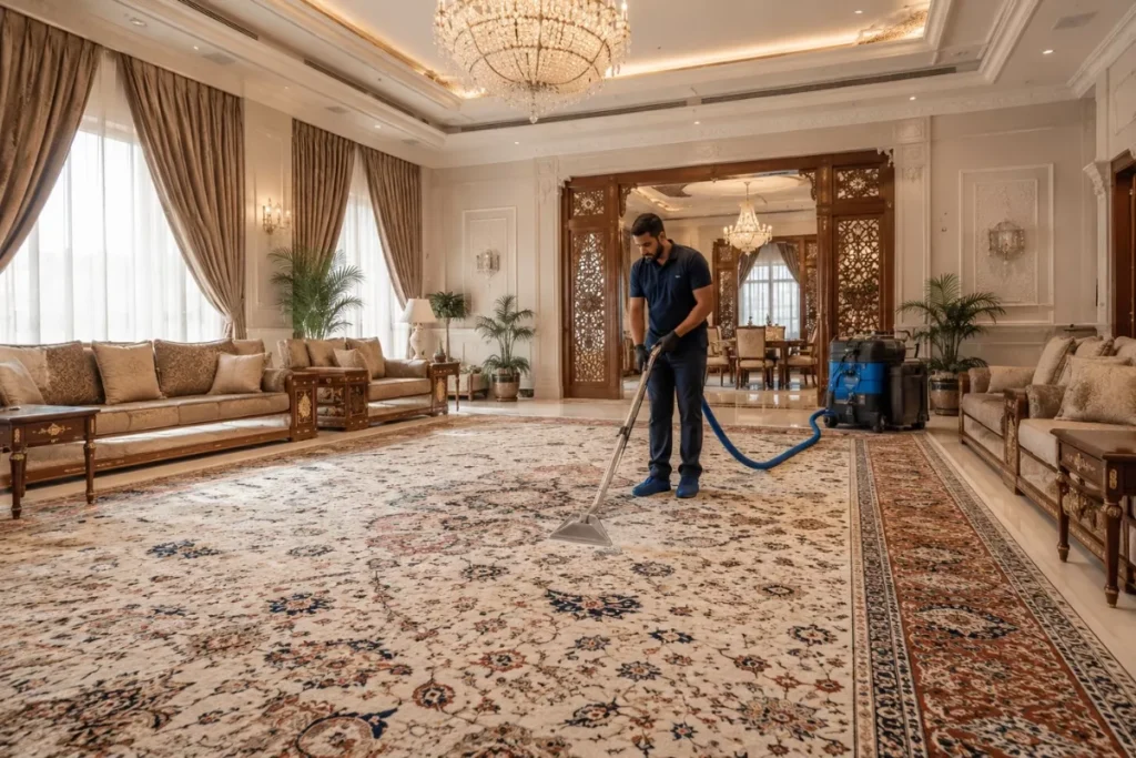 أفضل خدمات تنظيف السجاد في الخرج
